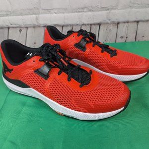 New UA Project Rock BSR 2 Shoes Men's 11 Women's 12.5 Red/Wht - NIB